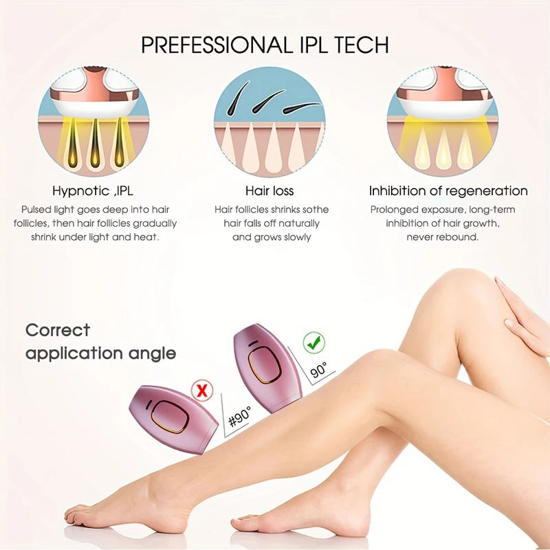 Épilateur Laser Professionnel Innovastyl™ – Technologie IPL nouvelle génération